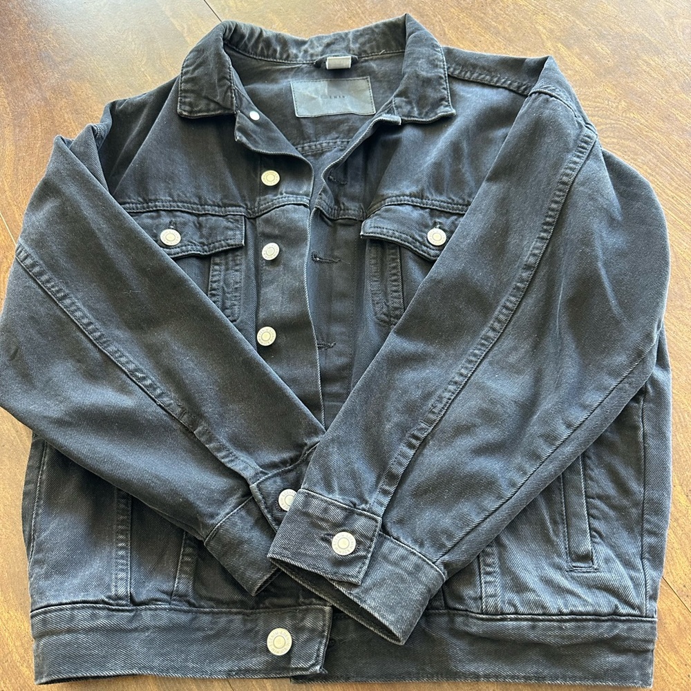 Black Jean Jacket